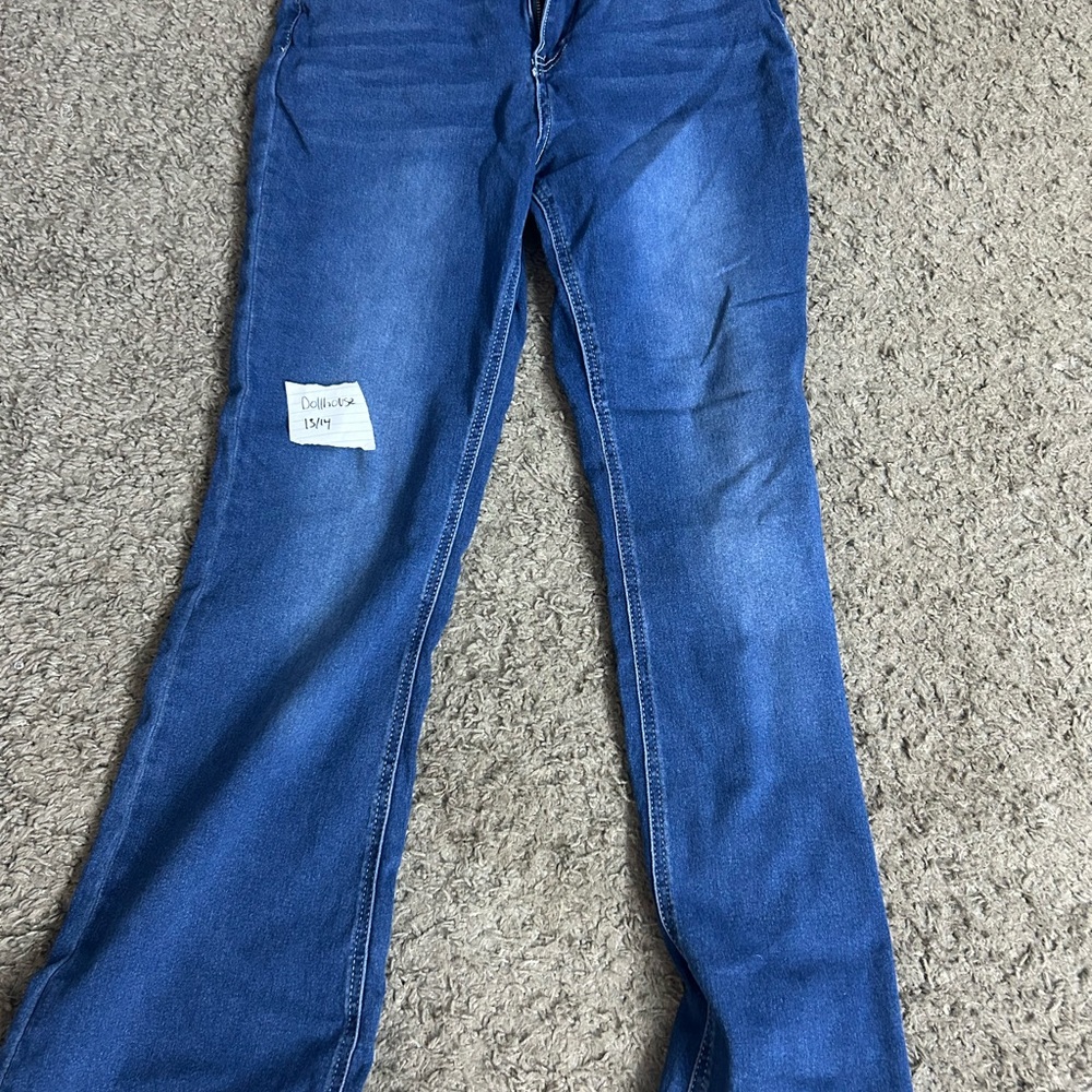 Dollhouse Women's Flare Jeans in Blue